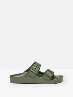 Sunseeker Khaki Green EVA Sliders