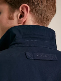 Taddington Navy Blue Cotton Field Jacket