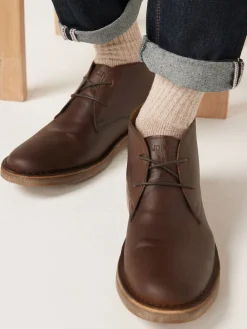 Tan Brown Desert Boots