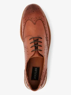 Tan Brown Leather Brogues