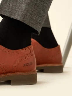 Tan Brown Leather Brogues