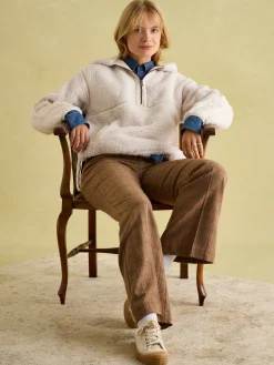 Tilly Cream Hooded Fleece