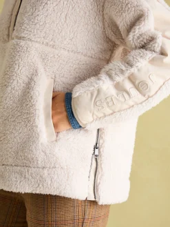 Tilly Cream Hooded Fleece