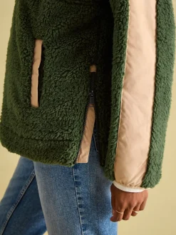 Tilly Green Quarter Zip Fleece