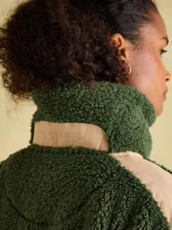 Tilly Green Quarter Zip Fleece