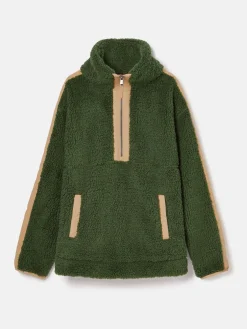 Tilly Green Quarter Zip Fleece