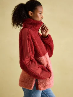 Tilly Pink Quarter Zip Fleece