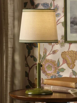 Upton Green Rise And Fall Table Lamp