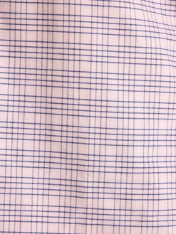 Welford Light Pink Cotton Check Shirt