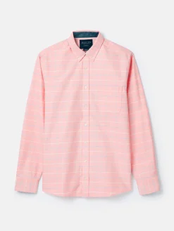 Welford Pink Cotton Check Shirt
