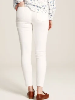 White Denim Stretch Skinny Jeans