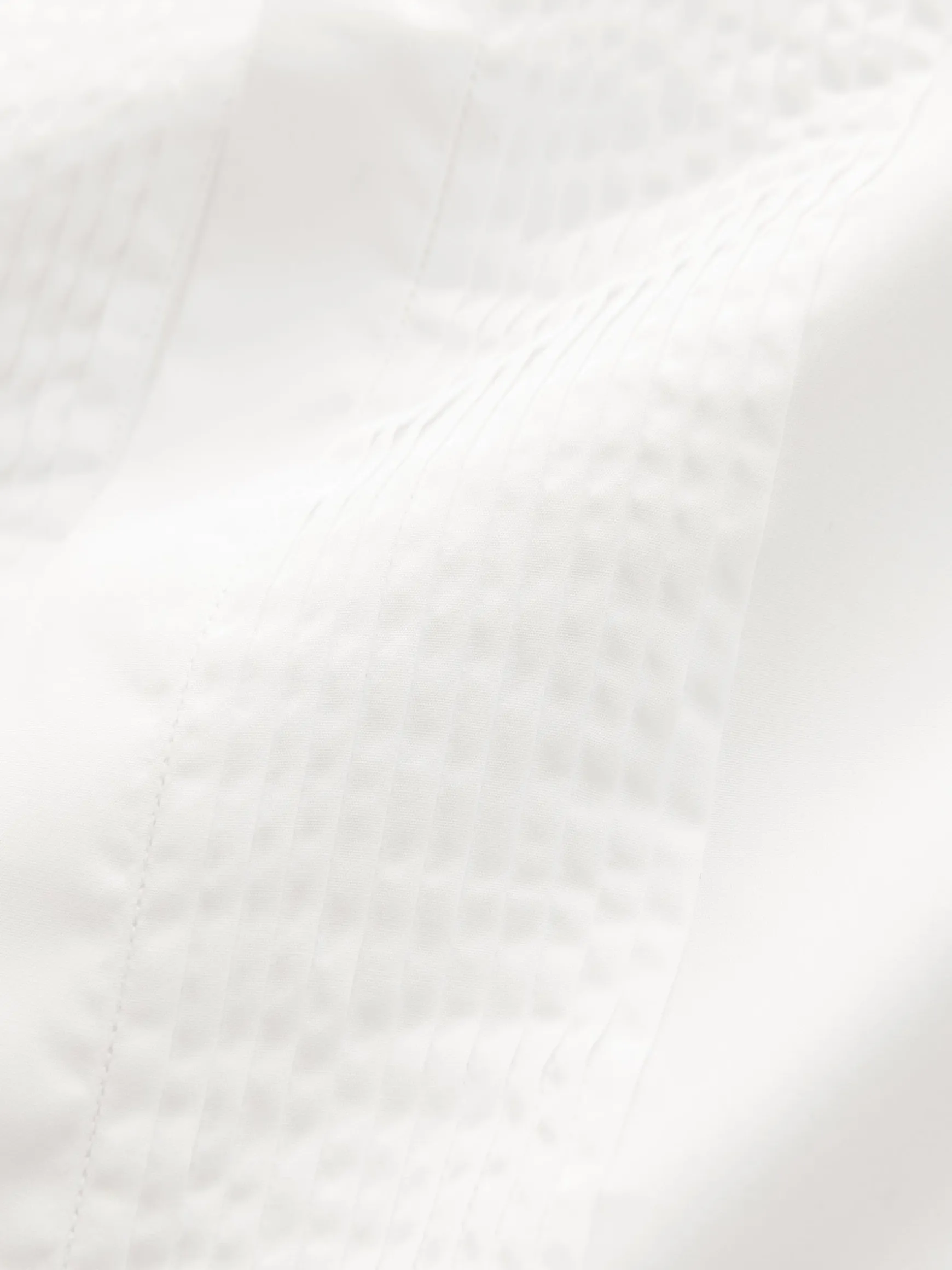 White Pleated Bib Front Dress Shirt