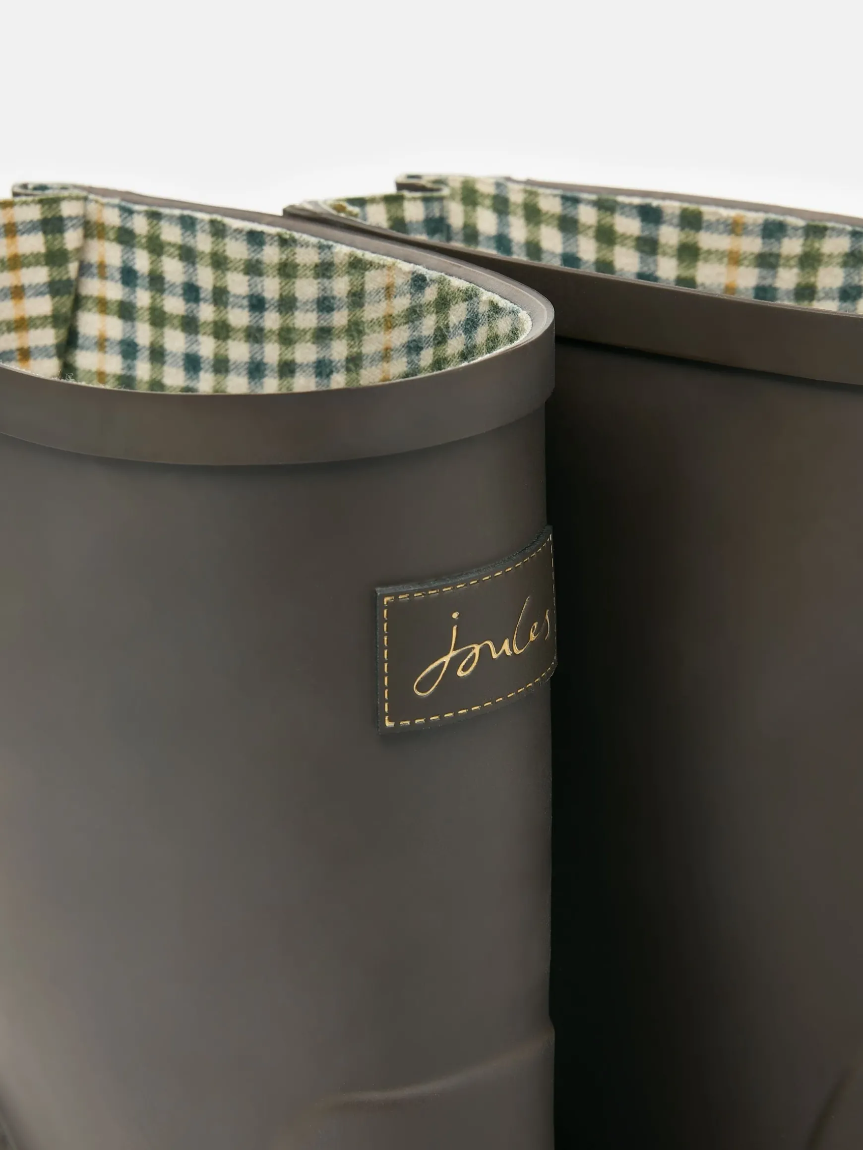 Wistow Brown Adjustable Mid Calf Wellies