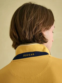 Woody Bright Yellow Regular Fit Cotton Pique Polo Shirt